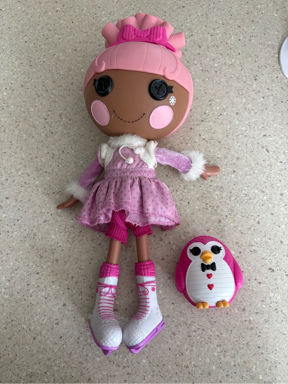 RARE Lalaloopsy FULL SIZE 14in Swirly Figure Eight & Pet MGA Entertainment Doll